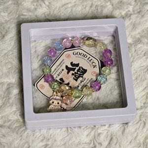 FASHION Labubu Kids/Womens Beaded Stretch Bracelet 5"-6" NWT‎